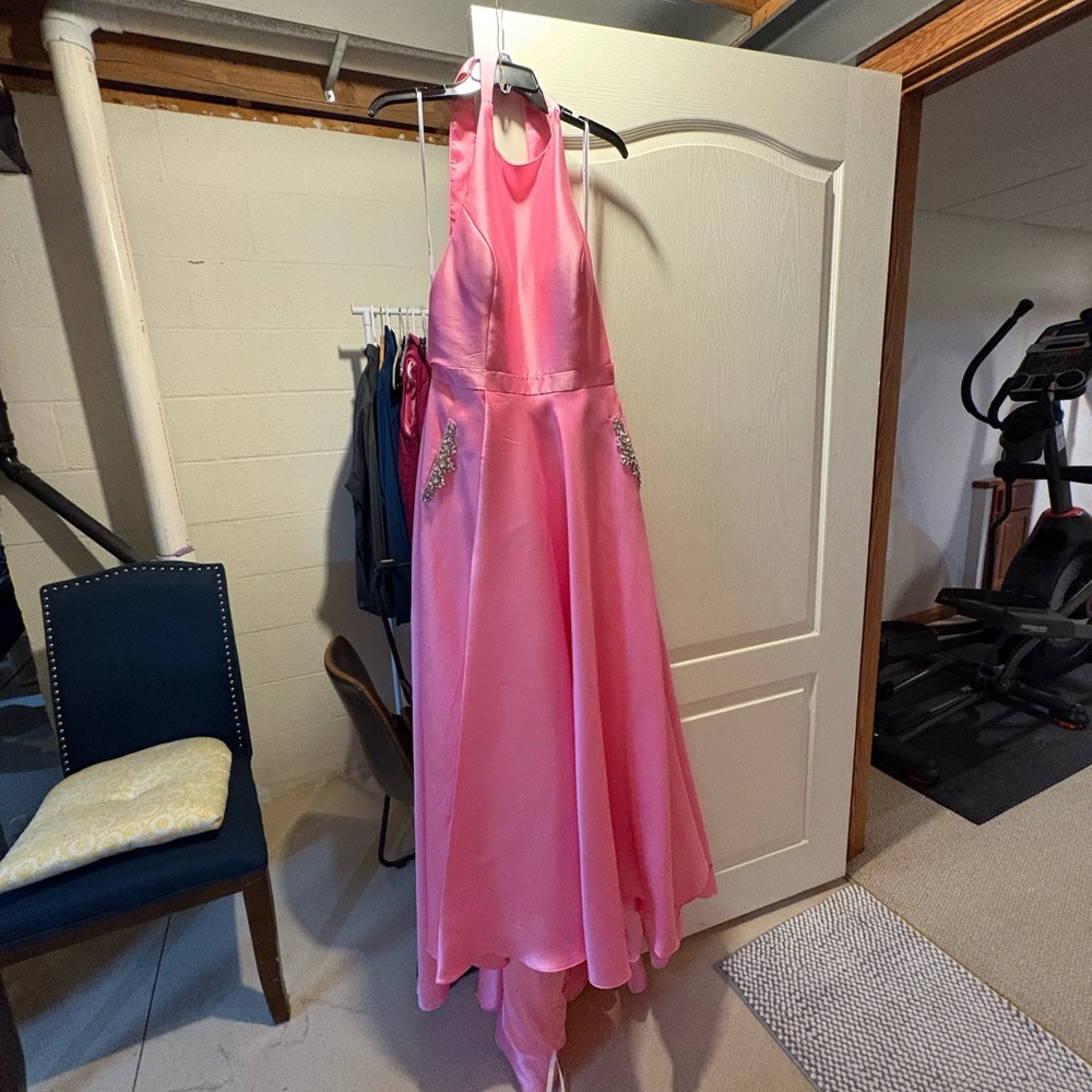 Sherri Hill Pink Prom Dress